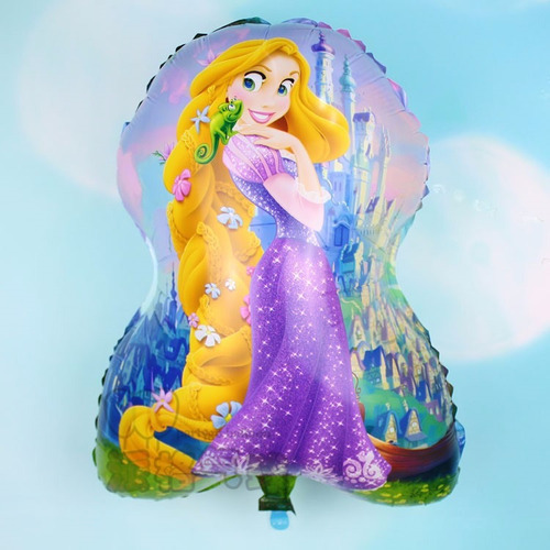 5 Globos De Las Princesas Blanca Nieves Rapunzel Cenicienta