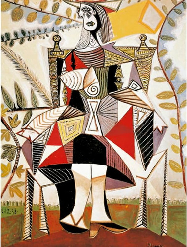 La Dama En El Jardin Picasso Rompecabezas 1000 Pz Ricordi