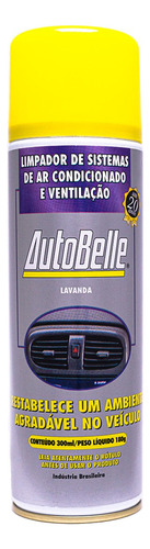 Higienizador Ar Condicionado Autobelle Lavanda Spray 300ml