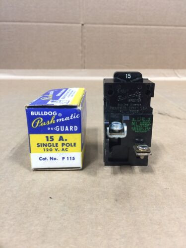 New Siemens P115 Pushmatic Type P 15a 120v Free 2 Day Ai Yyr