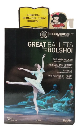 Ballet Bolshoi - 4 Dvd - El Cascanueces - Pathé Live - 2014
