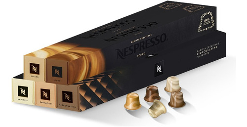 Cápsulas Café Nespresso Pack Milk X 50