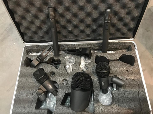 Imagen 2 de 7 de Set De Microfonos Para Bateria Parquer Ar - 5a 5pc