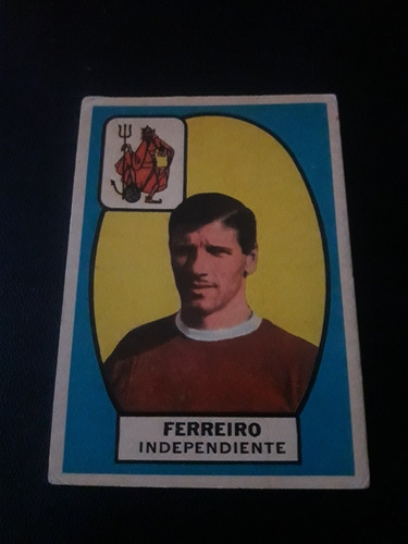 Campeon 1966. Figurita N° 56 Ferreira Independiente. Mira!!!