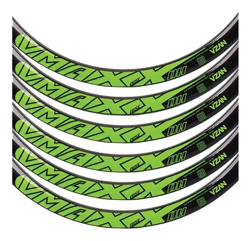 Adesivos Bike Aro 26 Aero Vzan Vmaxx Wheeling / Grau / Dh