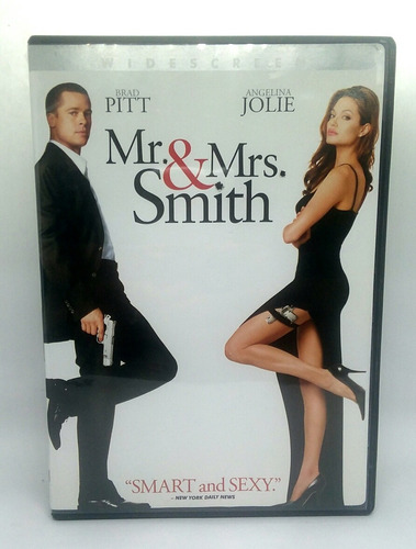 Dvd Mr & Mrs Smith Brad Pitt Angelina Jolie  