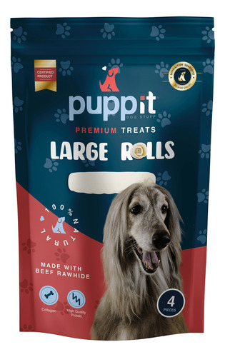 Premios Para Perros Hechos De Carne Con Colageno Puppit Roll