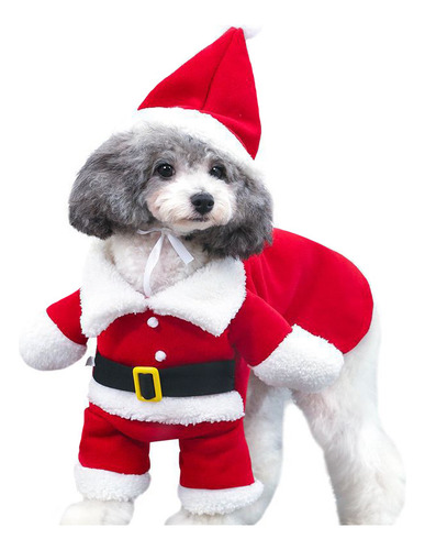 Juego De Rol De Fantasía Navideño Gato Perro Santa Claus