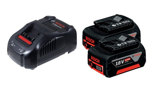 Kit 2bateria 18v 4.0 Ah + Cargador Gal 1880 Bosch - Ynter In