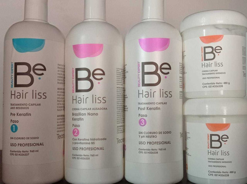 Combo Keratina Hair Liss Original 5 Productos