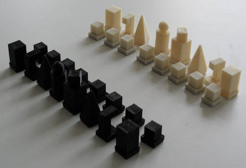 Imagem 3 de 9 de Jogo De Xadrez Customizado - Impressão 3d - Sem Tabuleiro