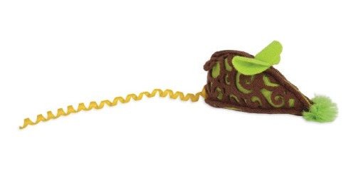 Imagem 2 de 2 de Brinquedo De Gato Ratinho Com Catinip Mouse Verde Jw