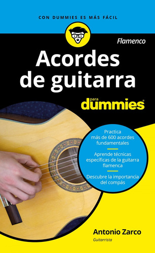 Libro Acordes De Guitarra Flamenco Para Dummies