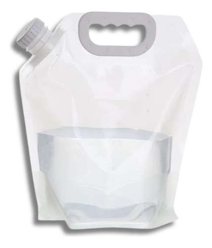 Kit 5 Dispenser Para Grãos Organizador De Geladeira Armário Cor Transparente