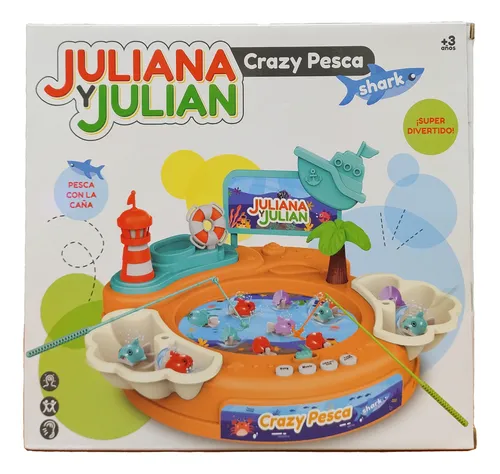 Juliana Y Julian Crazy Pesca Shark Pesca Magic