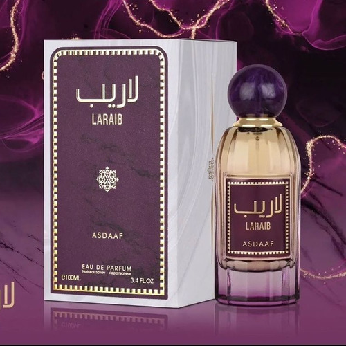 Perfume Árabe Laraib By Asdaaf (uvas) 100ml Unisex