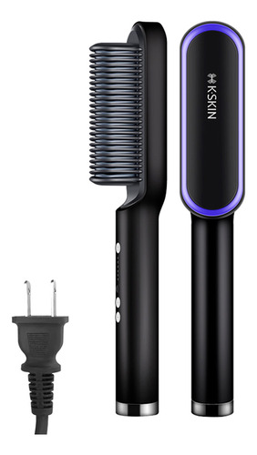 Rizador De Pelo Eléctrico, Peine De Peinado Rápido, Alisador