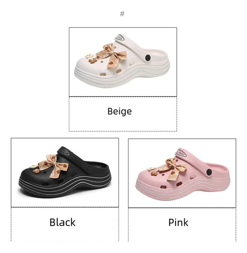 Zapatos Tipo Zueco Con Dibujos Animados Para Mujer, Sandalia