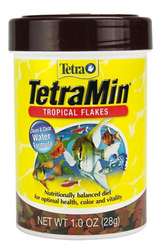 Tetramin Tropical Alimento Para Peces Flakes 28 Gr 1.0 Oz