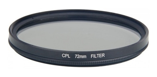 Filtro 72mm Cpl Filtro Polarizado Para Canon Nikon Sony 