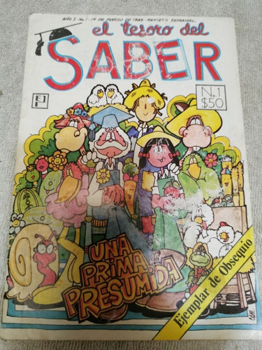 Cómic El Tesoro Del Saber Número 1