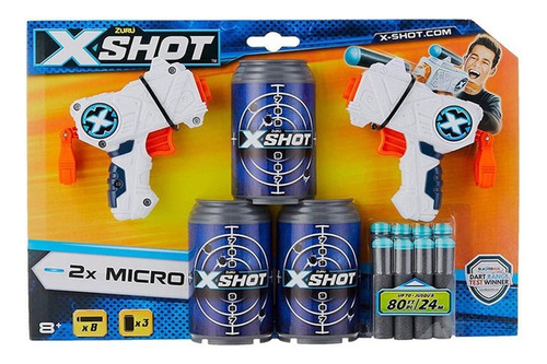 Pack 2 Pistolas X-shot Excel Micro