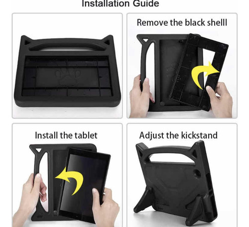 Forro Protector Tablet Fire 8 Pulgadas Para Niños Antigolpes