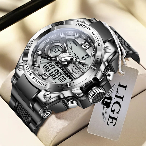 Reloj Digital Deportivo A Prueba De Agua Para Hombre