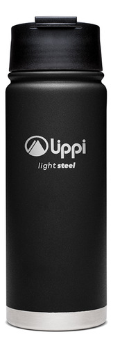 Botella Unisex Light Steel Hot Top Bottle 550 Ml Negro Lippi