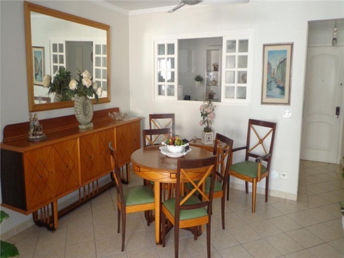 Imagem 3 de 14 de Guarujá Pitangueiras - Calçadão - Reformado - Três Dormitórios (suíte) - Uma Vaga De Garagem - Ap1116 - 34708005