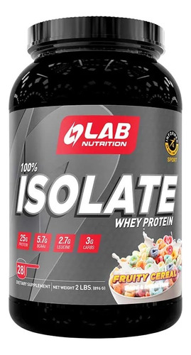 100% Isolate Whey Protein 2lb Sabor Cereal