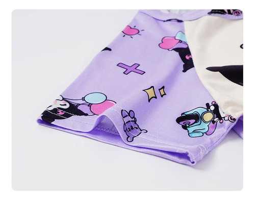 Set De Pijama Hello Kitty Thin Con Dibujos Animados Para Niñ