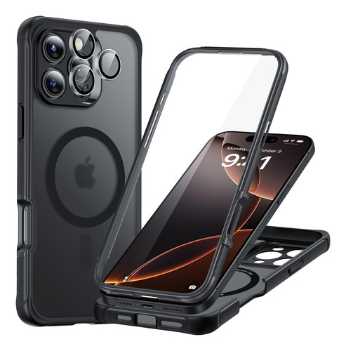 Funda De Teléfono Esr Para iPhone 16 Pro Max Con Vidrio Temp