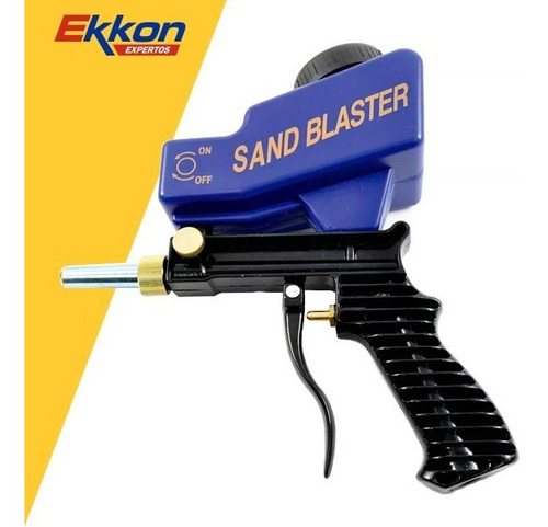 Imagen 3 de 6 de Pistola Arenadora Neumatica Bremen Aire Compresor Gravedad
