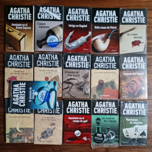 Colección La Nación Agatha Christie Lote X24