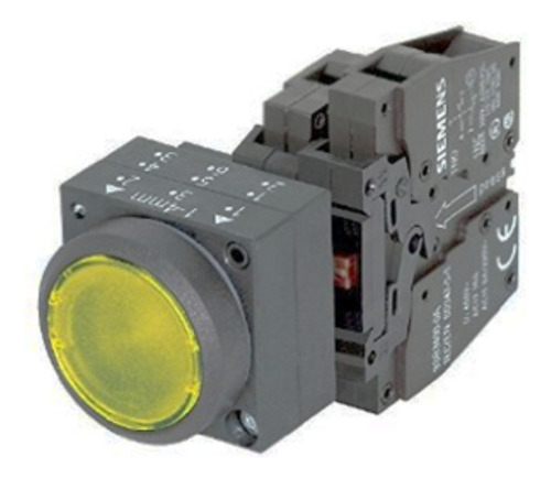 Botón Pulsador Siemens 3sb3 255-0aa31
