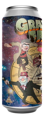 Termo Lata 500ml Sp: Gravity Falls No Aplica