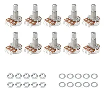 Comprar Potenciómetro De Guitarra Pots De Audio A500k Ohm De Repuest
