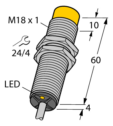 Sensor Inductivo Turck Ni10-g18-rz3x 60mm 4330700