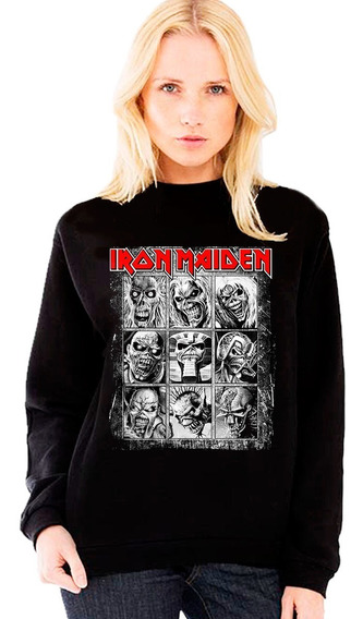 blusa de frio iron maiden