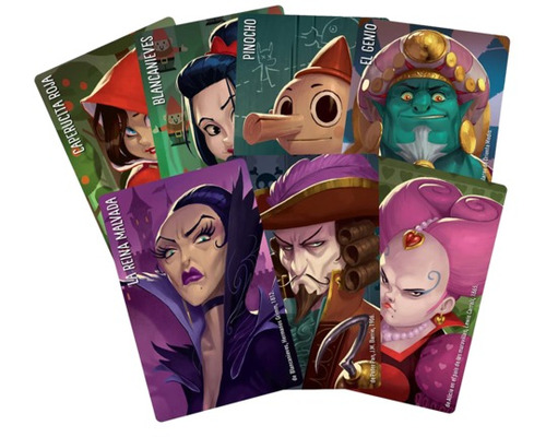 Imagen 2 de 3 de Juego De Mesa Familiar Asmodee Similo Fábulas - 70 Cartas