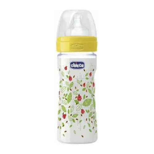 Mamadera Chicco Wellbeing 250ml Anticolico 2+ Babymovil