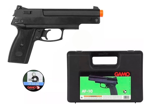 Pistola De Pressão Gamo Af-10 4.5mm + Chumbinho Gamo + Case