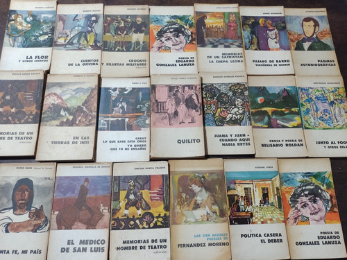 Lote X 20 Libros Colección Literatura De Eudeba. Olivos.