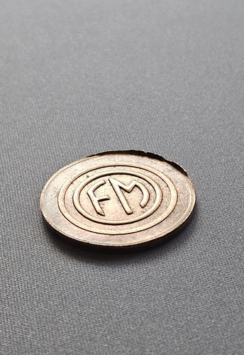 Medalla Antigua Fm Día Del Ejército Argentino 1980 (reborde) (Usado)