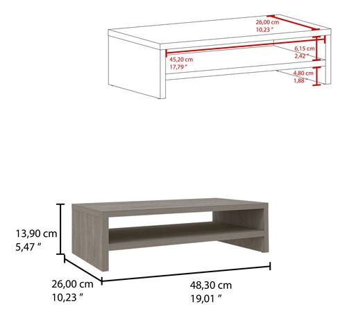 Rack Alzador M-48 - Bardolino