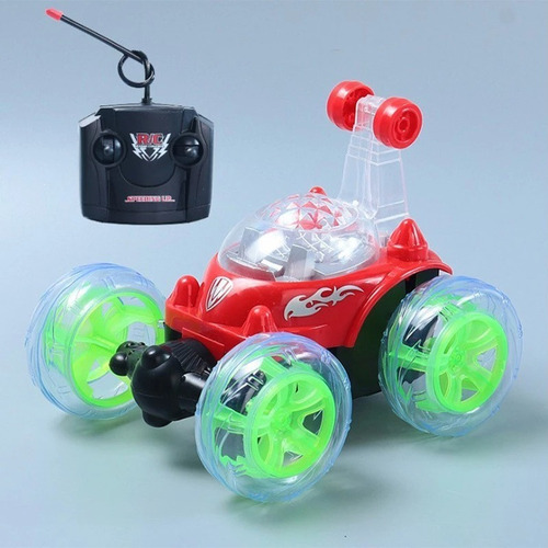 Auto Loco Crazy Car Luces Sonido Control Remoto Acrobatico