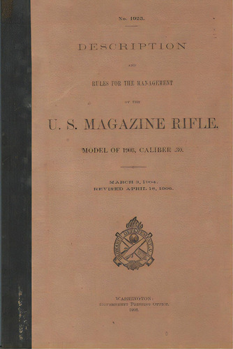 Us Magazine Rifle Model Of 1903 Caliber .30, De History Delivered. Editorial Lightning Source Inc, Tapa Blanda En Inglés