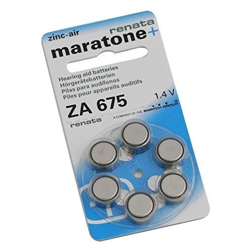 Bateria Para Audifono Za 675 Maratone 6 Unidad 1