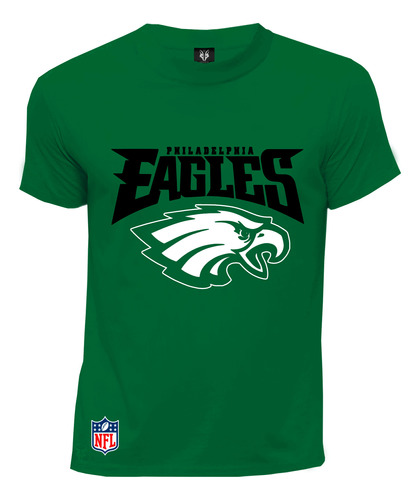 Camiseta American Football Logo Nfl Philadelphia Eagles